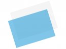 PVC Platte (blau transparent) 500 x 300 x 1.0 mm