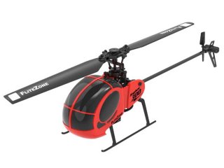 Hughes 300 Helicopter (red) RTF