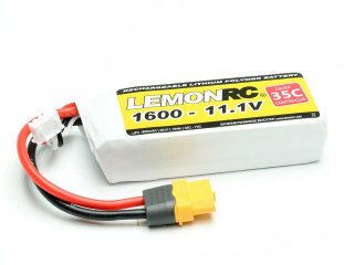 Accu LiPo LEMONRC 1600 - 11.1V (35C)