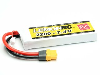 Bateria LiPo LEMONRC 2200 - 7.4V (35C)