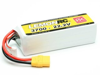 Batteria LiPo LEMONRC 3700 - 22.2V (35C)