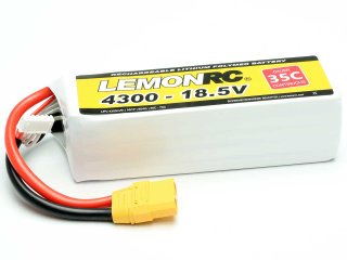 Bateria LiPo LEMONRC 4300 - 18.5V (35C)