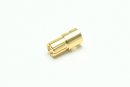 Gold Bullet Connector male 6.0mm (10 pcs.)
