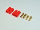 Connector set CT 3.5mm with red sleeves