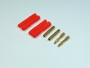 Connector set CT 2.0mm with red sleeves