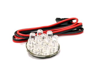 LED headlight 5-6V (red)
