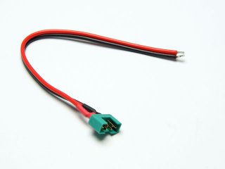 Stecker MPX 6-pol gr&uuml;n mit Kabel