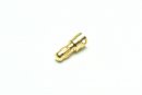 Gold Bullet Connector male 3.5mm (50pcs.)