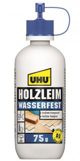 UHU Holzleim Wasserfest / 75 Gramm