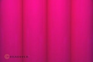 B&uuml;gelfolie Oracover fluoresz. pink (2 Meter)