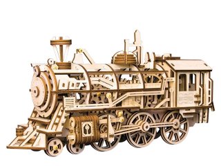 Lokomotive (Lasercut Holzbausatz)