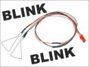 LED &Oslash; 3mm Kabel blinkend (wei&szlig;)
