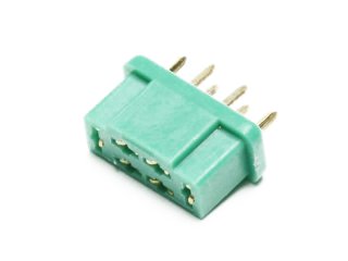 MPX female plug green (5 pcs.)