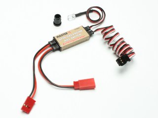 12V Kill-Switch mit Schutzkappe und LED grün 35A MC POWER