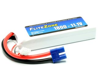 LiPo Akku FliteZone 1800 - 11,1V + EC3