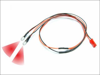 LED &Oslash; 3mm Kabel (rot)