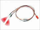 LED &Oslash; 3mm light wire (red)