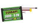 Batteria LiFe EGOBATT 3000 - 9.9V (25C)