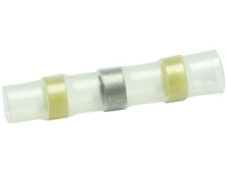 Heat Shrink Solder Butt gelb Connector 6.0mm yellow / 50pcs.