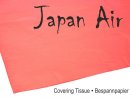 JAPAN AIR Bespannpapier 16g rot 500 x 690 mm (10 St.)