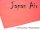Papel de cobertura JAPAN AIR 16g rojo 500 x 690 mm (10 piezas)