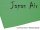 Carta coprente JAPAN AIR 16g verde 500 x 690 mm (10 pezzi)
