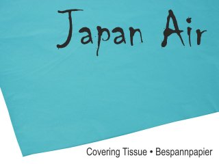 Papier de couverture JAPAN AIR 16g bleu 500 x 690 mm (10 pièces)