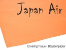 Papier de couverture JAPAN AIR 16g orange 500 x 690 mm...