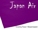 Papier de couverture JAPAN AIR 16g violet 500 x 690 mm...