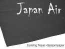 JAPAN AIR Bespannpapier 16g schwarz 500 x 690 mm (10 St.)