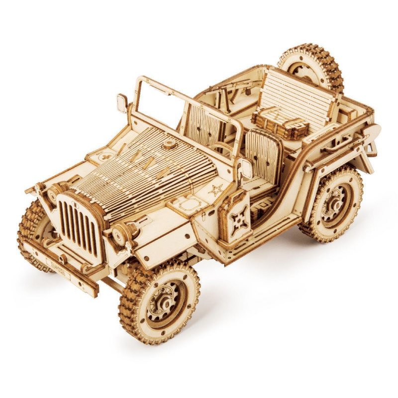  Jeep militar (corte láser), , €